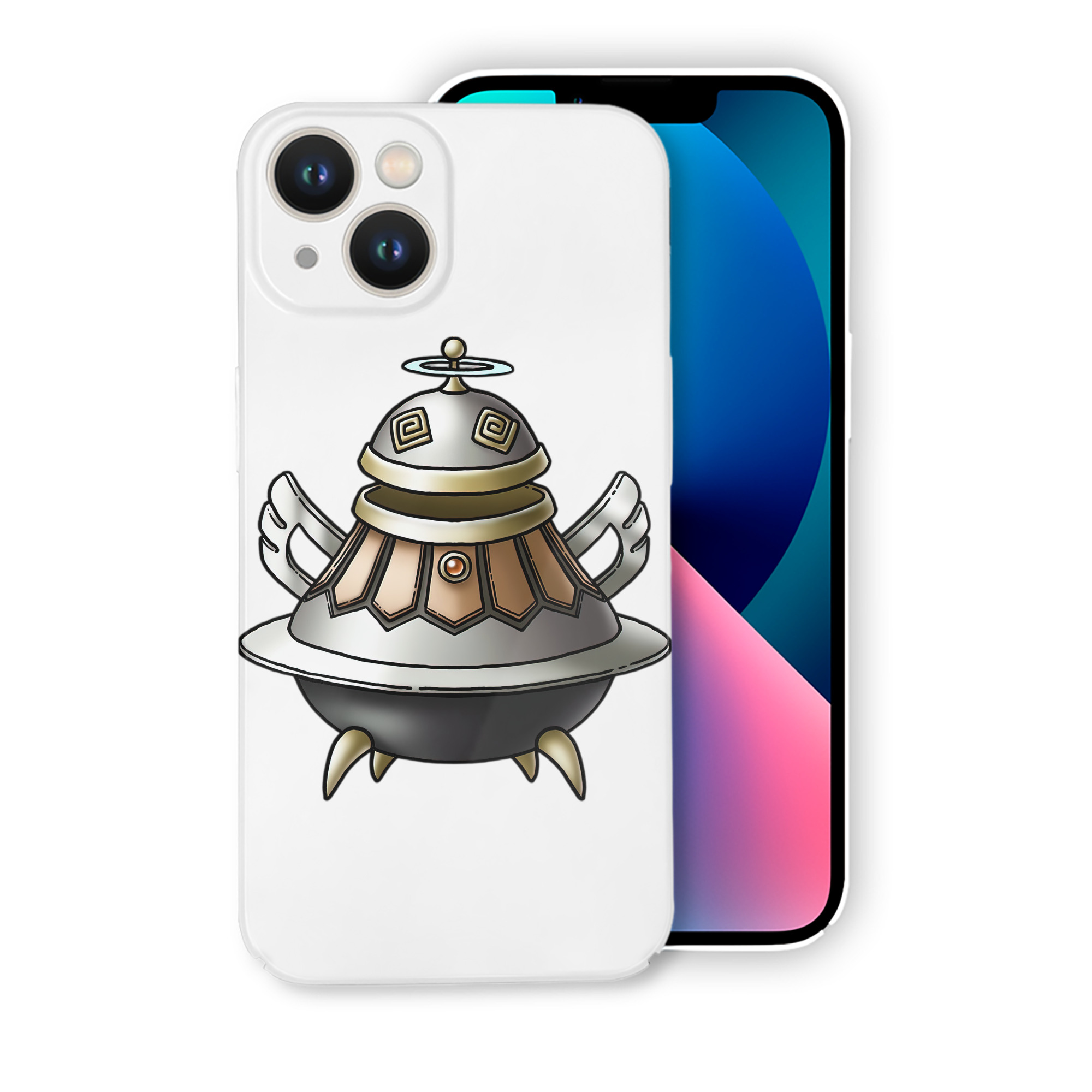 （画像用） ドラゴンクエスト Doragon Kuesuto Dragon Quest 【iPhone 14シリーズ対応】ハードケース